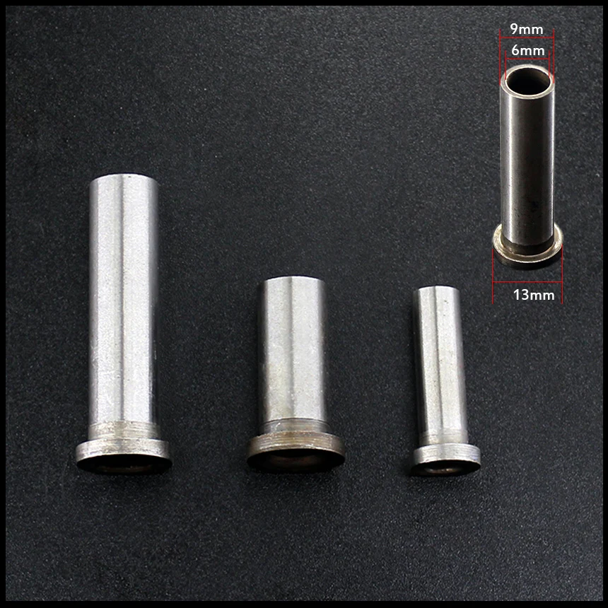 6mm ID 9mm OD 45mm/50mm/55mm/60mm/65mm Legnth Spool Press Tool Mold High Precision Equal Height Shoulder Guide Bushing Sleeve