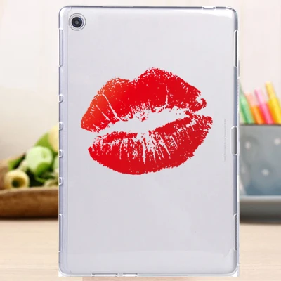 Новинка Мягкий ТПУ чехол с принтом для Huawei MediaPad M5 lite 10 1 дюймов силиконовый