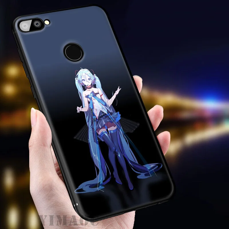 Yimaoc Хацунэ Мику Аниме мягкий чехол для huawei Honor вид 20 10 8X8 8C 6A 7A 7X 7C Lite рro Y9 Y7 Y6 Prime 2018