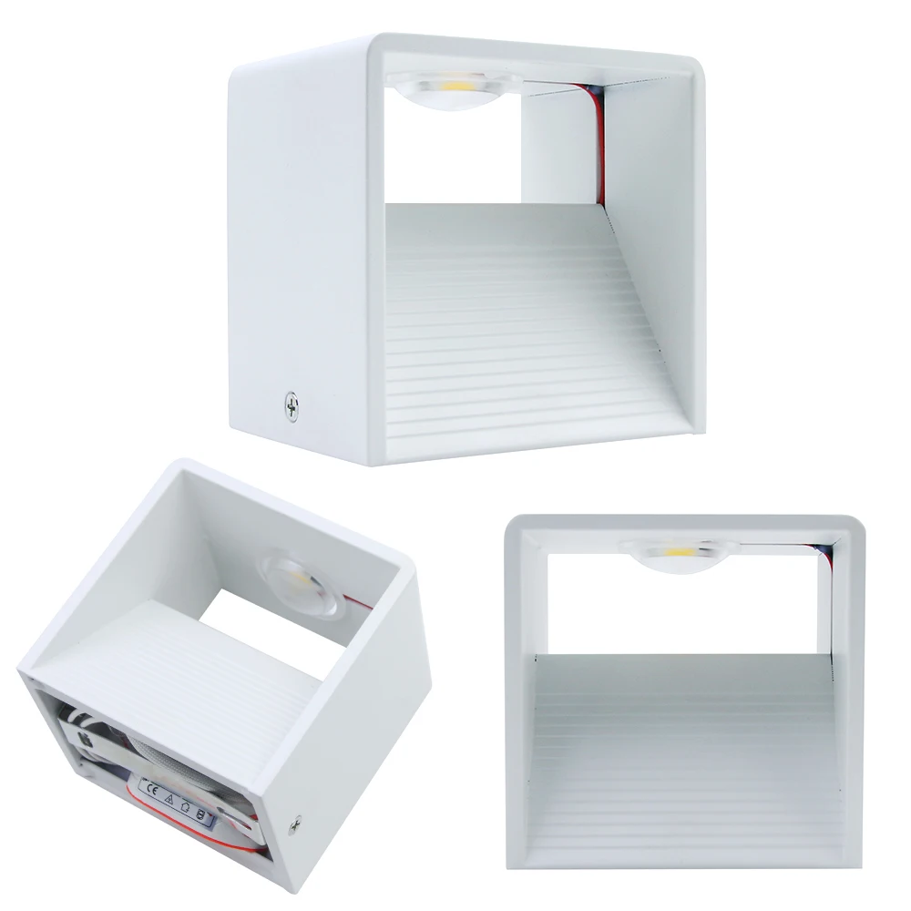 DONWEI 7 Вт COB светодиодные алюминиевые настенные светильники домашний декор