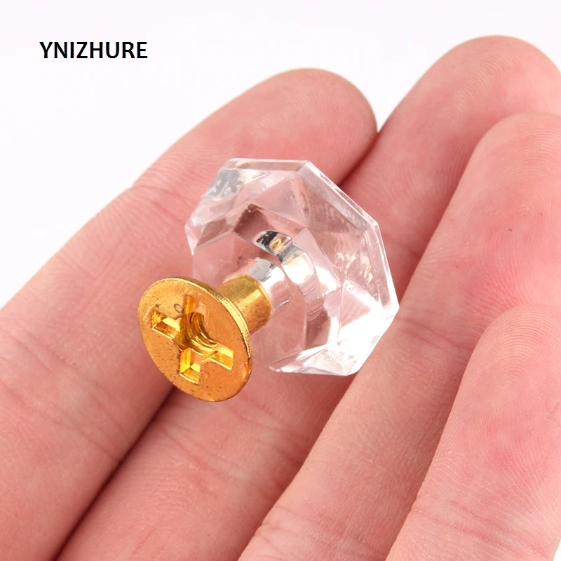 10 шт./компл. ручка для выдвижных ящиков шкафа ящика фурнитура золотая алмазная