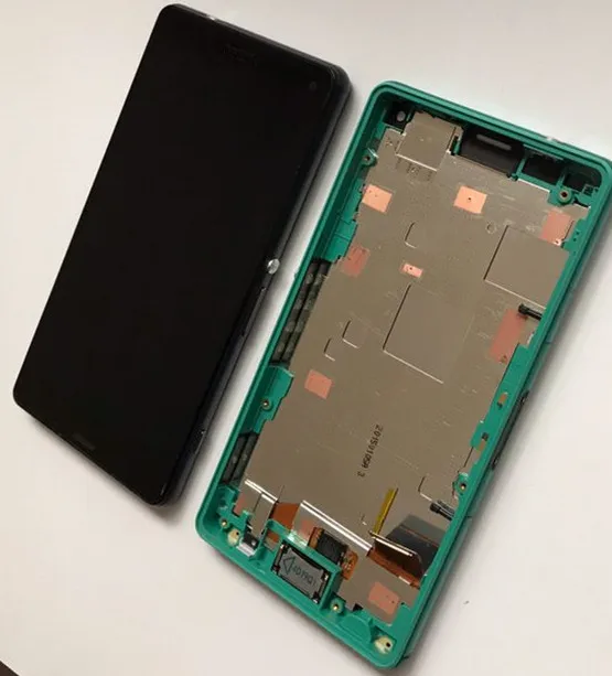 Lcd для SONY Xperia Z3 Compact дисплей сенсорный экран с заглушка рамы Z3 Mini D5803 D5833 для SONY Xperia Z3 Compact lcd