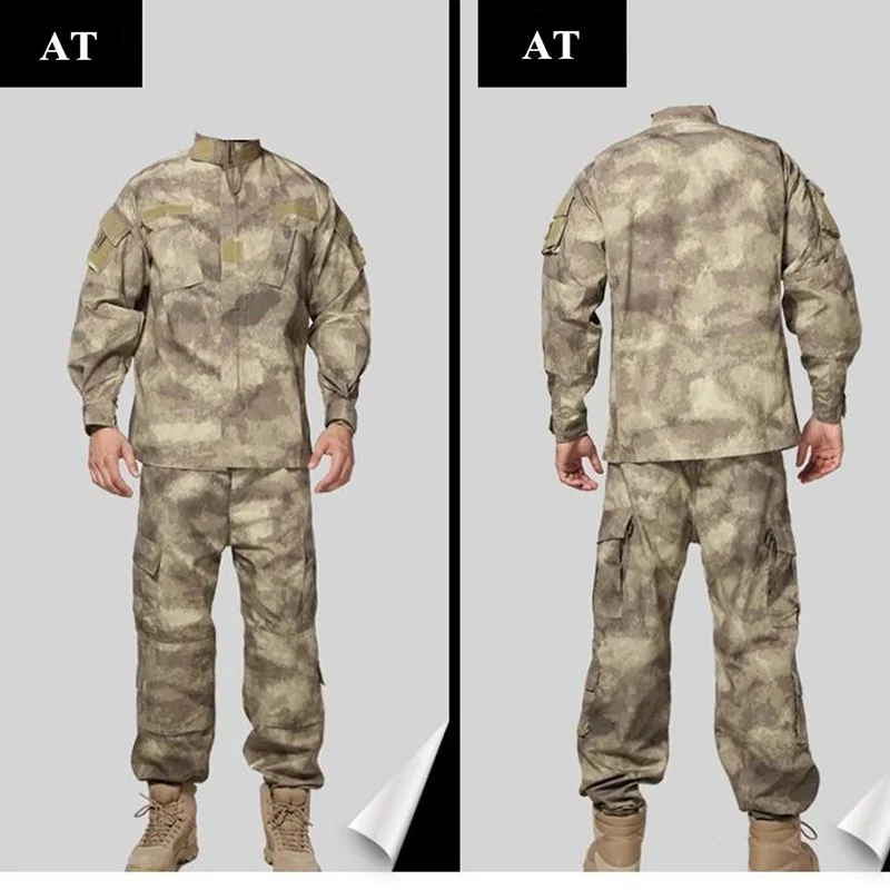 Брюки-карго мужские тактические армейская униформа в стиле милитари Боевая