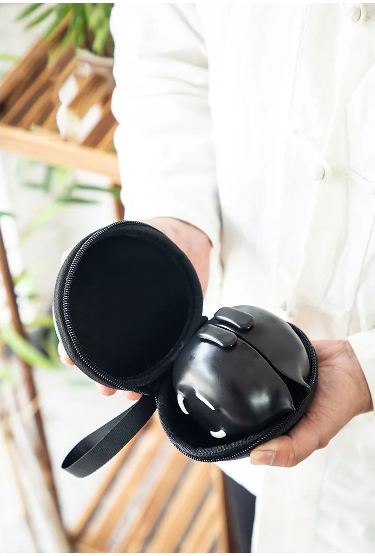 TANGPIN керамический чайник gaiwan с 3 чашками gaiwan набор портативный дорожный чайный набор Посуда для напитков
