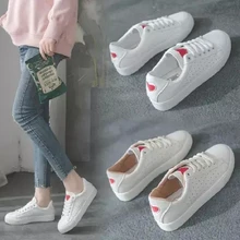 Маленькие белые туфли женский 2018 Новые одинарные корейской