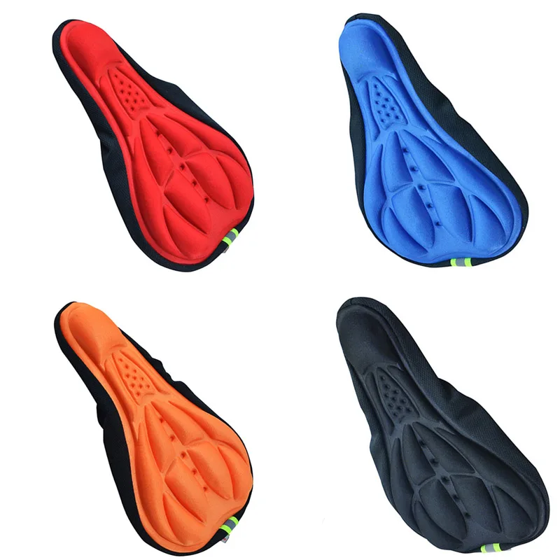 

2019 Hot Sale Soft Bike Cushion Pad Men Women Thick Cycling Bicycle Sponge Pad Seat Saddle Cover Outdoor Bike Sports Pad 4Colors