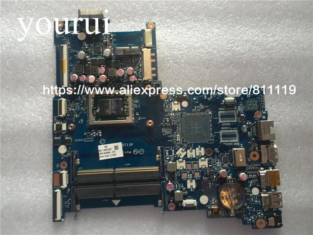 For HP 15-BA Motherboard with A10-9600P CPU LA-D731P 854958-601 854958-001