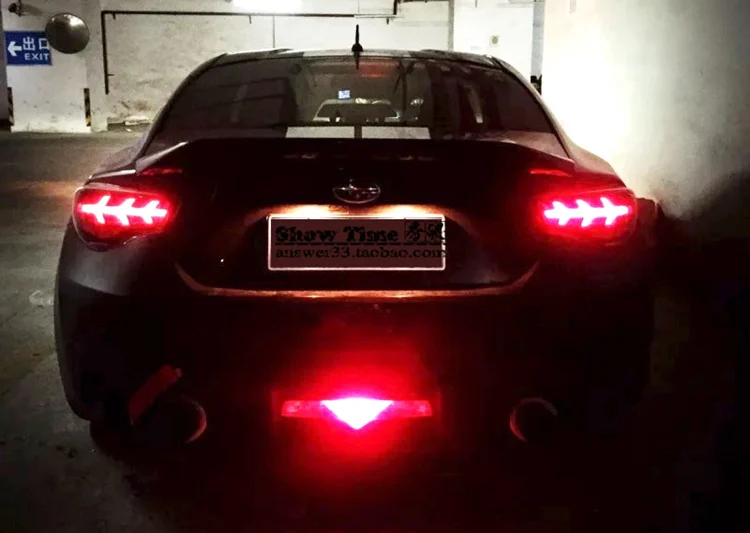 Подходит для TOYOTA 86 Subaru BRZ BUDDY CLUB из углеродного волокна светодиодный фонарь с