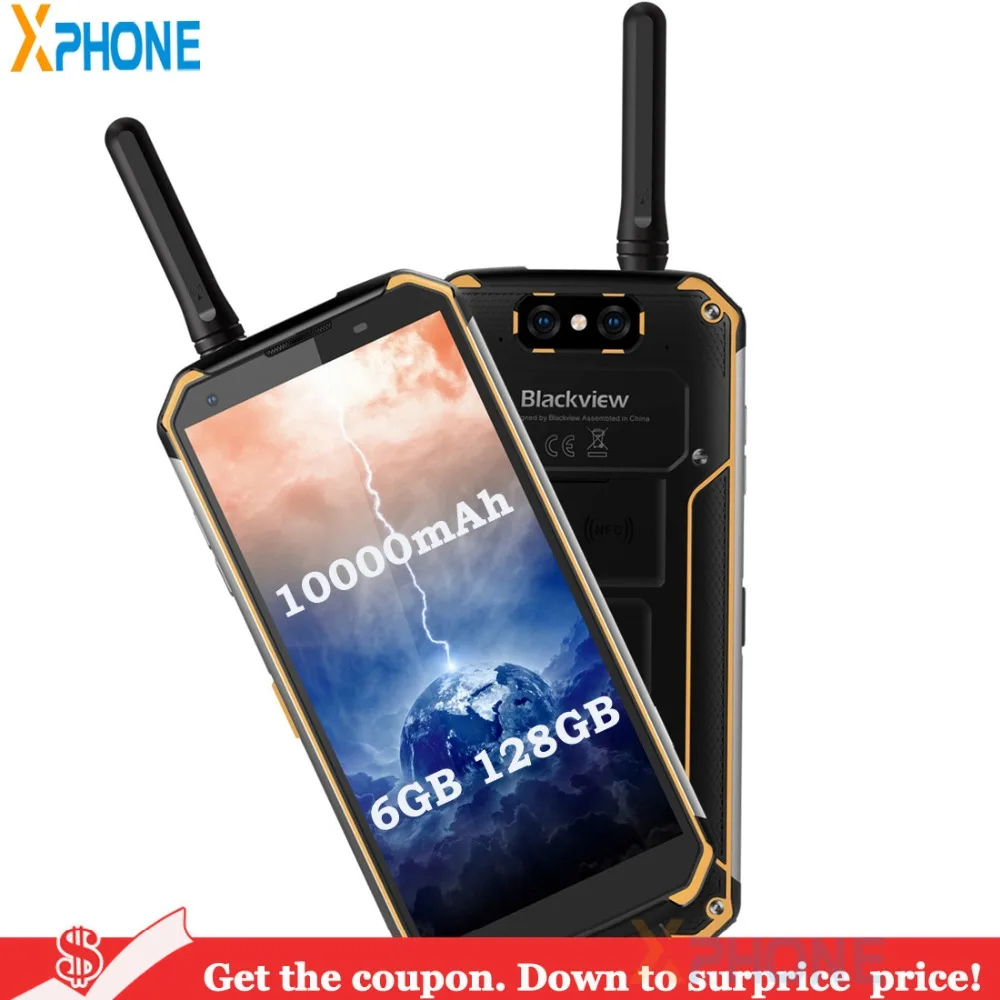 Blackview BV9500 pro Водонепроницаемый смартфон с восьмиядерным процессором ОЗУ 6 ГБ ПЗУ