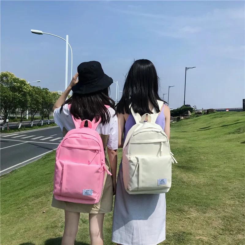 Школьный рюкзак для девочек-подростков Mochila Feminina, Большой Студенческий рюкзак, женская школьная сумка, серый Рюкзак, лето