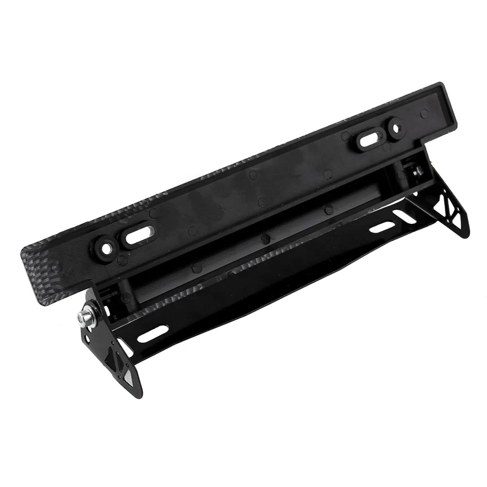 1 шт. Универсальный номерной знак рамка Регулируемый из углеродистого волокна