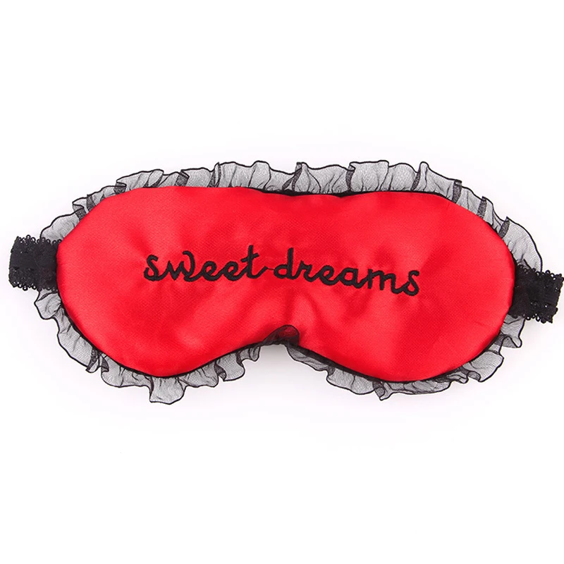 10 шт. защитные очки с кружевной вышивкой маска для сна повязка на глаза чехол