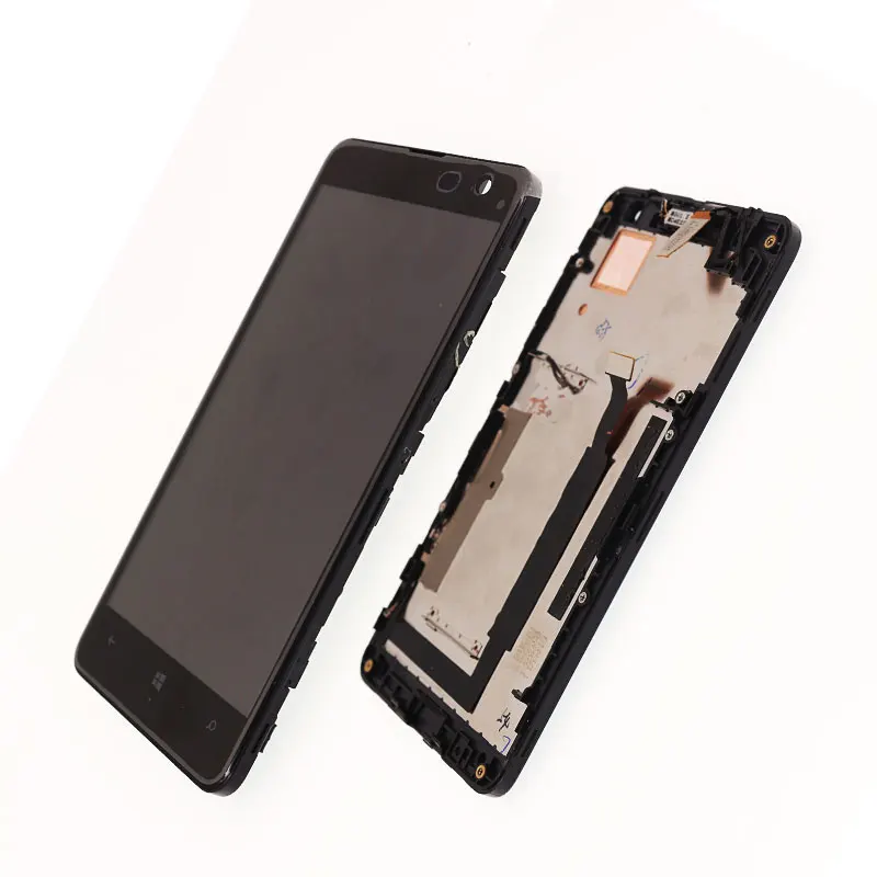 Для Nokia Lumia 625 RM 941 943 сенсорный экран дигитайзер ЖК дисплей + рамка Полная сборка