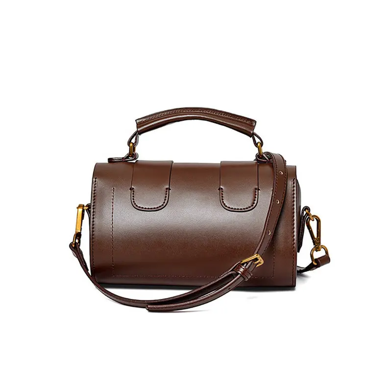 Bag female 2019 New Lady bags Genuine Leather fashion Messenger Retro Shoulder handbag Pillow bag C41-89 | Багаж и сумки
