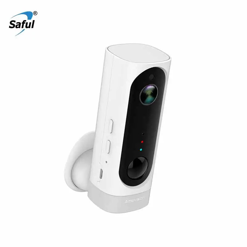 2018 Saful HD Wifi Водонепроницаемая Крытая ip камера 3000 mAh аккумуляторная батарея