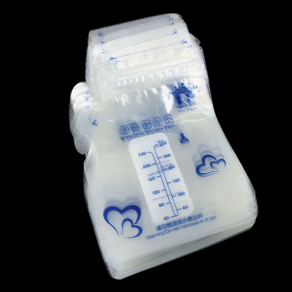 Real bubee 30 шт. 250 мл контейнер для детского питания хранение грудного молока сумки