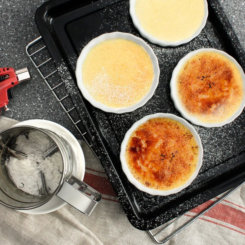Керамическое яблоко-пирожное блюдо creme brulee для пекарни пирожное кухонная посуда |