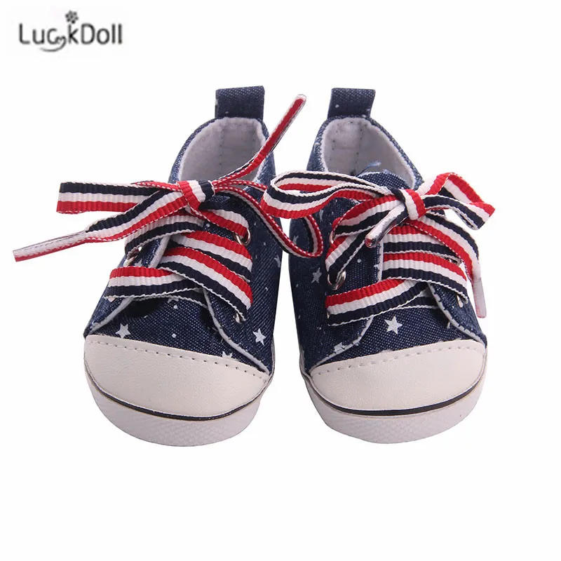 LUCKDOLL Пентагон для обуви 18 дюймов американская 43 см кукла аксессуары детской
