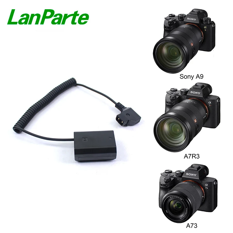 Батарейный блок LanParte D tap FZ100 с фиксацией напряжения для камеры Sony A9 A7R3