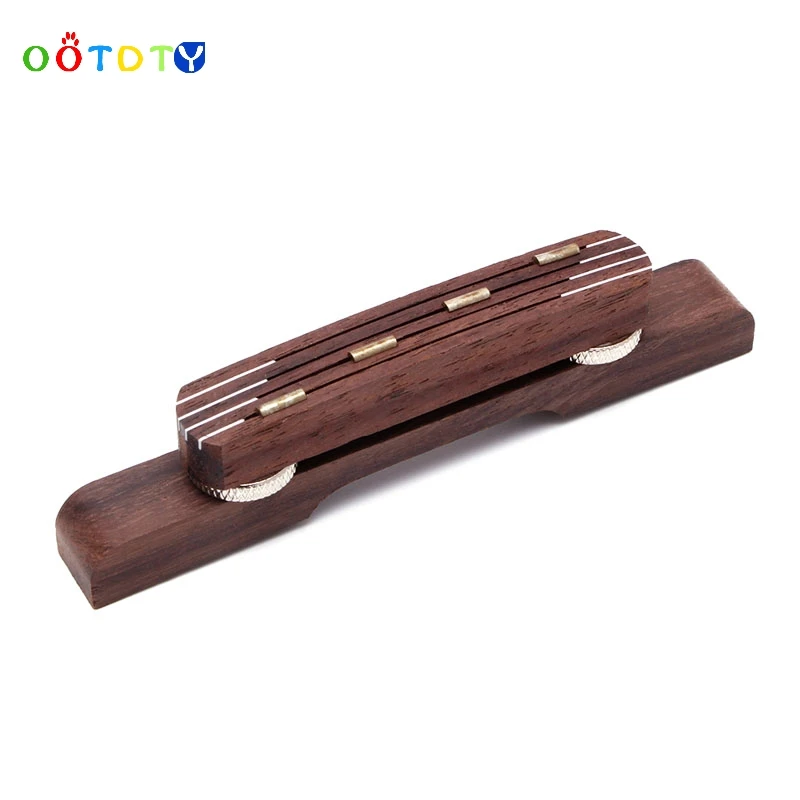 Запчасти для гитары прочный палисандр мостик мандолины hofner Bass регулируемый