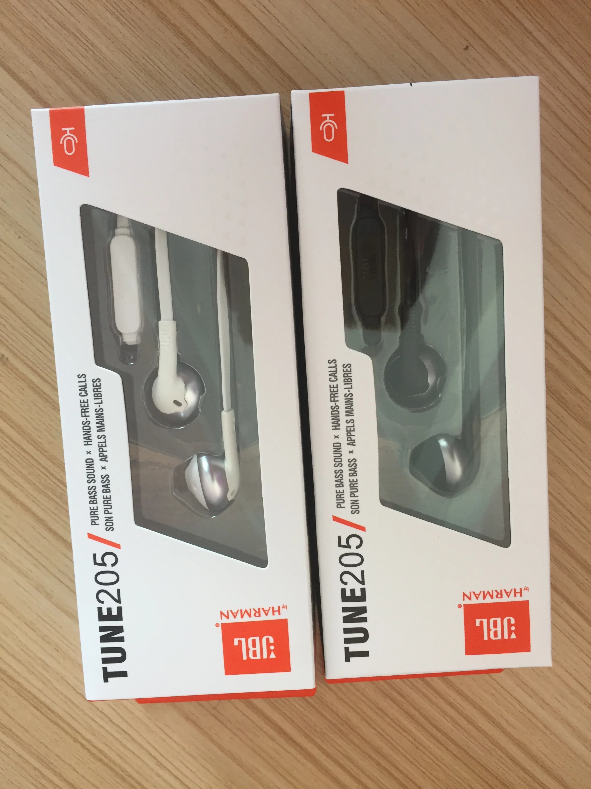 JBL T205 3,5 мм проводные наушники игровые музыкальные спортивные наушники с микрофоном для iPhone Android смартфонов наушники fone