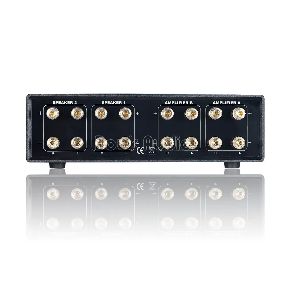 Медвежонок MC202 Hi-Fi аудио кроссовер стерео 2-Way усилитель Динамик коммутатор пассивный селектор