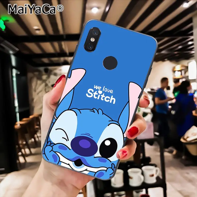 MaiYaCa милый мультфильм, Стич чехол для телефона для Xiaomi Redmi8 4X 6A S2 7A 5A Redmi 5 5Plus Note5 7 Note8pro