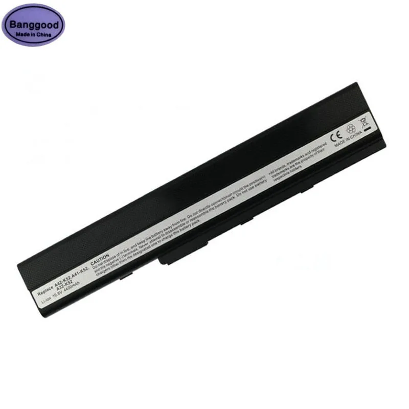 10 8 В 4400 мАч 6 ячеек Аккумулятор для ноутбука ASUS A31 K52 A32 X42J X52F X52J X52JB X52JC X52JE X52JR X52JU X52JV