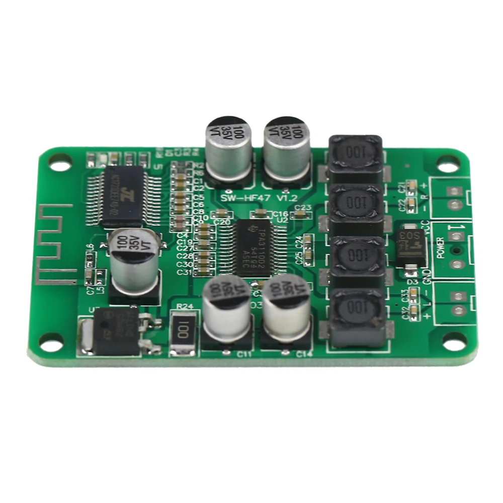 Ghxamp 15 Вт* 2 Bluetooth потолочный динамик фоновая музыка специальный Усилитель мощности доска стерео двухканальный