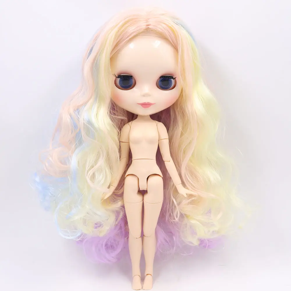 Кукла Blyth ICY DBS серии № BL708/288/6005/2352 с белой кожей для суставов красочные волосы 1/6 bjd