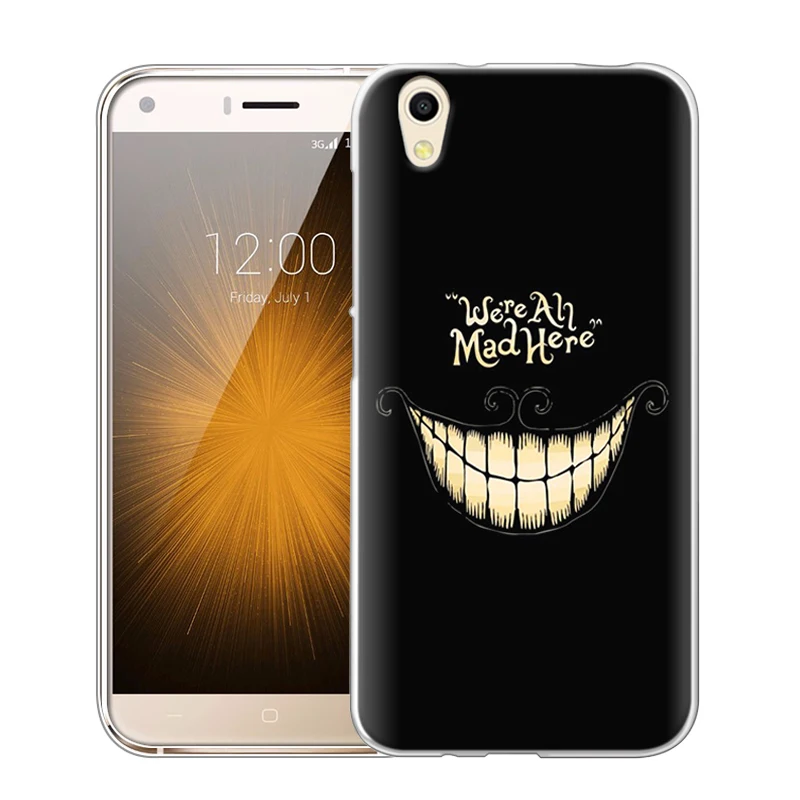 EiiMoo Cartoon Silicone Case For Umi London Cover 5.0 Cute Painting Soft TPU Back Funda Phone | Мобильные телефоны и