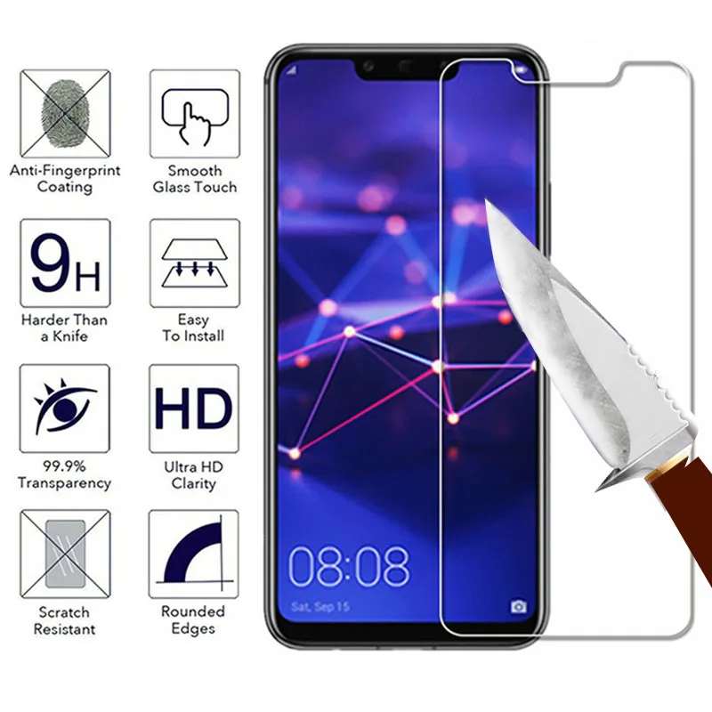 2 шт стекло для huawei mate 10 20 30 Lite Защитное стекло для huawei mate 30 20 10 Lite Закаленное стекло Защитная пленка для экрана