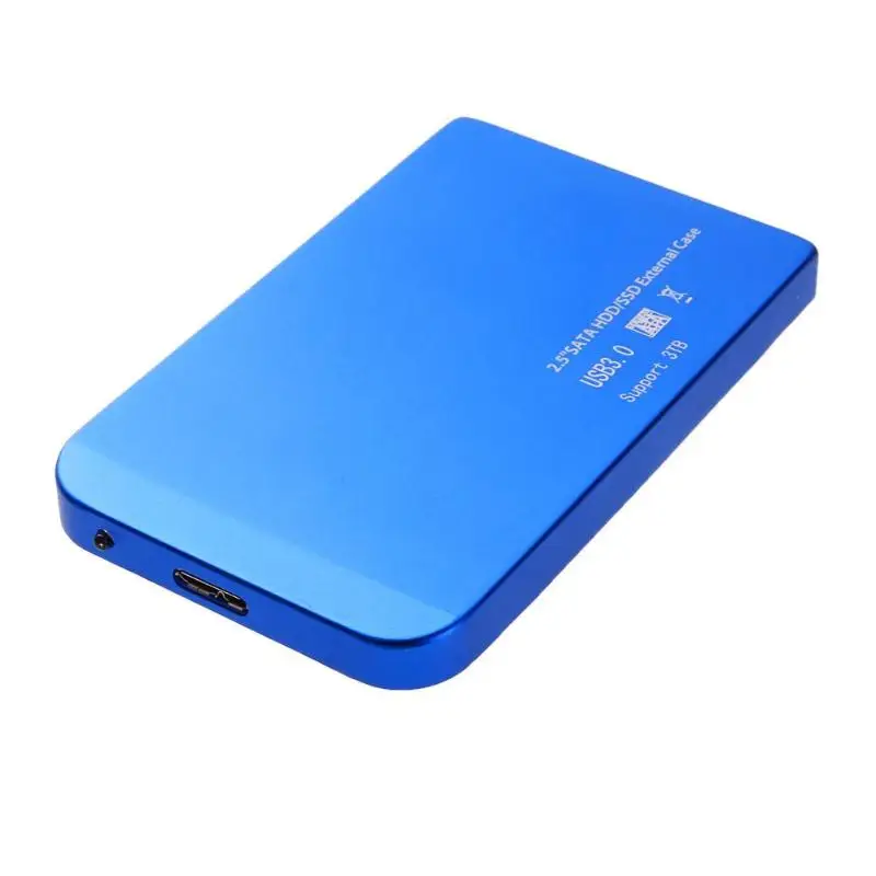 2.5 inch USB 3.0 Ultra Thin SATA SSD HDD Hard Drive Dock Enclosure Case 5Gbps/s High Speed Mobile Hard Disk Box Enclosure