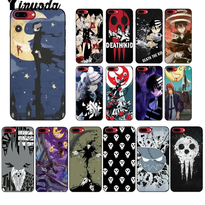 Yinuoda Death the Kid Soul Eater нарисовать красивую аксессуары для телефона чехол Apple iPhone 8 7 6 6S