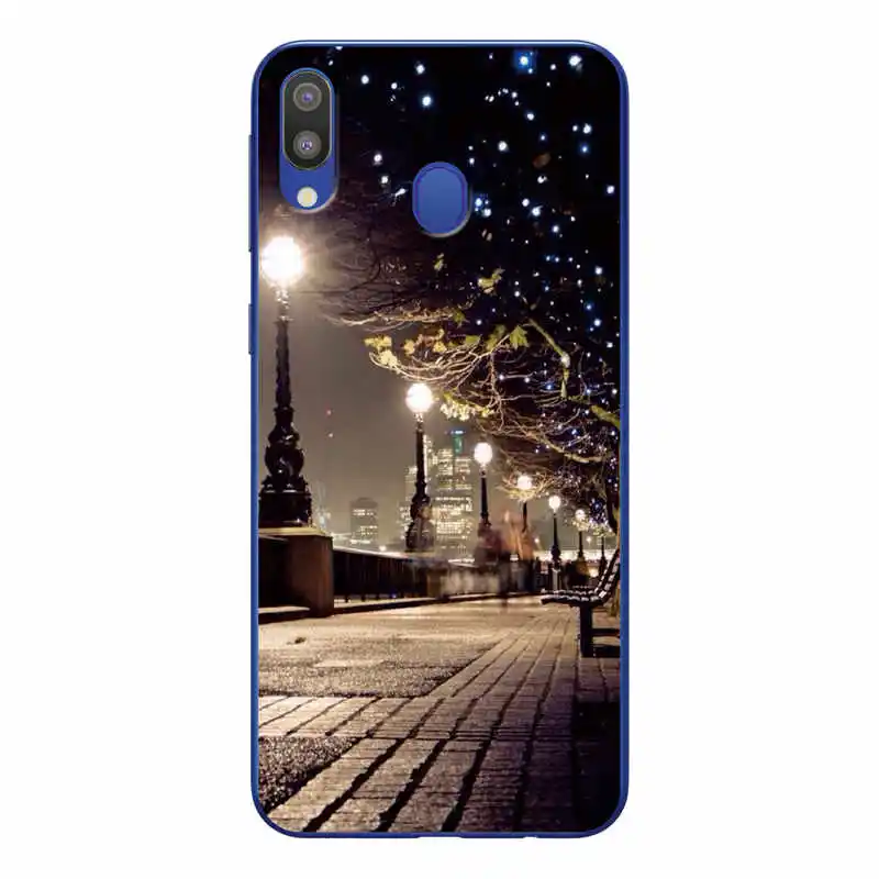 Собака животных рисунком чехол для samsung M20 силиконовый ТПУ мягкий Galaxy M 20 M205F M205