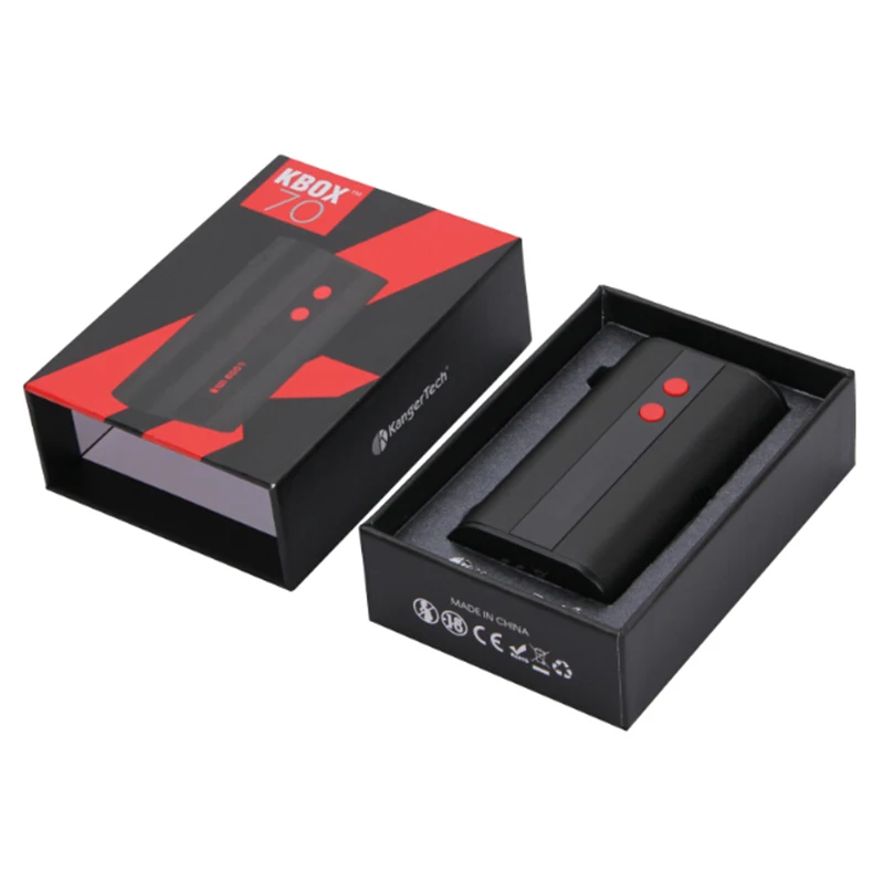 Оригинал Kanger Kbox 70 Вт мод встроенный Батарея 4000 мА/ч 70|battery pump|battery grip 5d mark iibattery powered