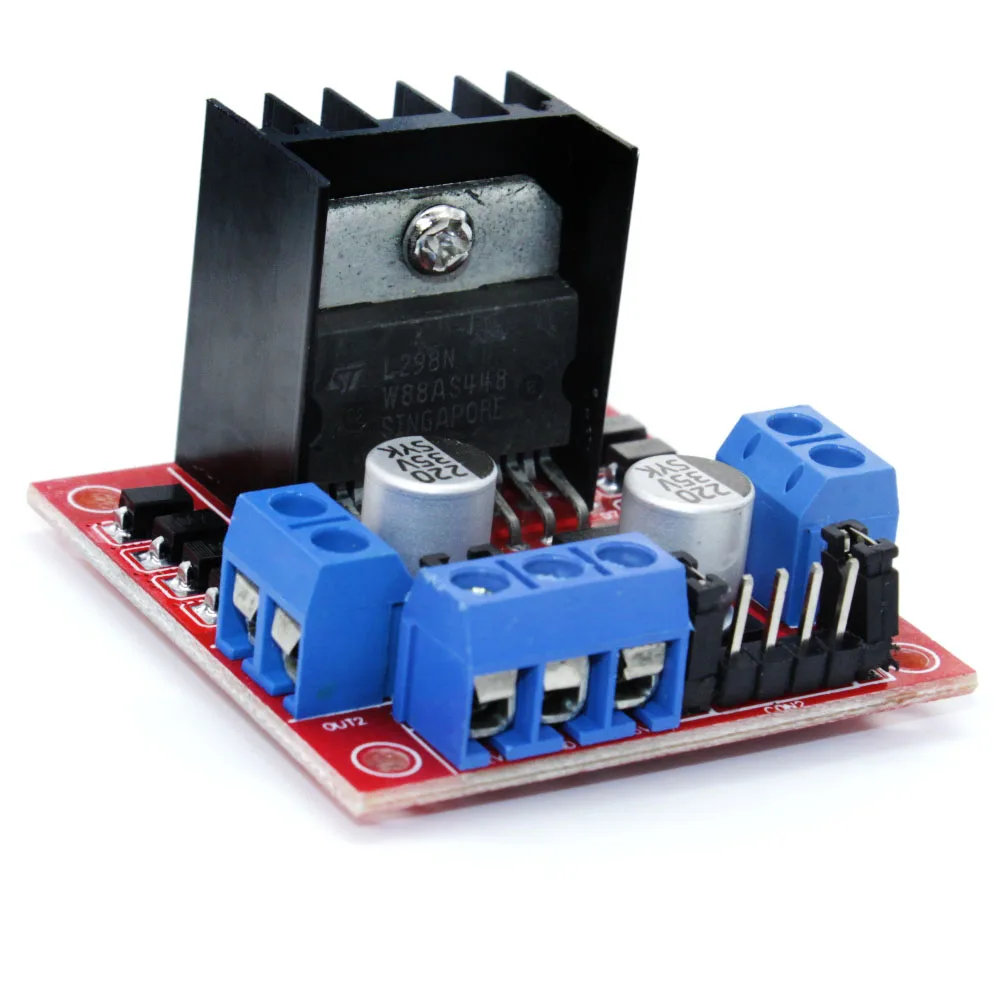 Плата драйвера двигателя L298N модуль L298 для шагового arduino умного автомобиля робота