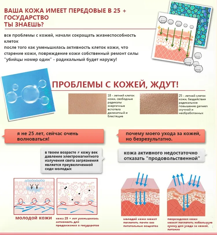 CAICUI Красный Гранат Пять Уход за кожей Set Cleanser отбеливающих Чистки Ремонт масла с тонером Восполнение Увлажняющий 5Pcs / Lot