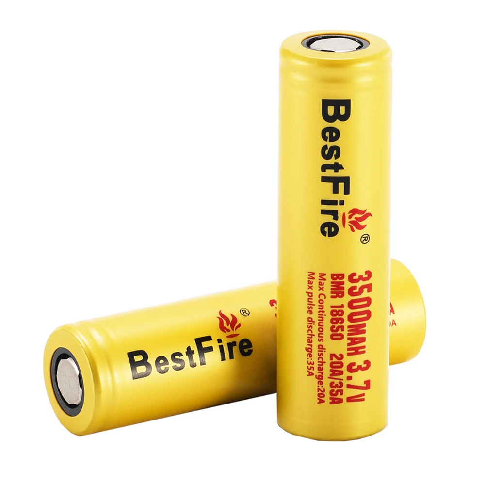 Bestfire 18650 аккумулятор 3500 мАч литий-ионная аккумуляторная батарея для вейпа