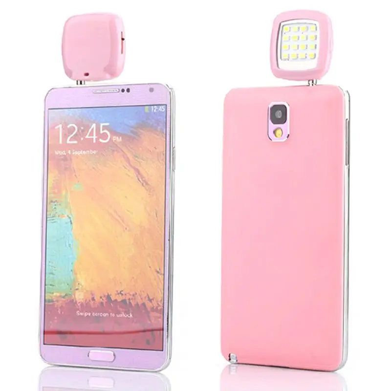 EDAL Mini 16 светодио дный камера вспышка прожектор смартфон телефон селфи