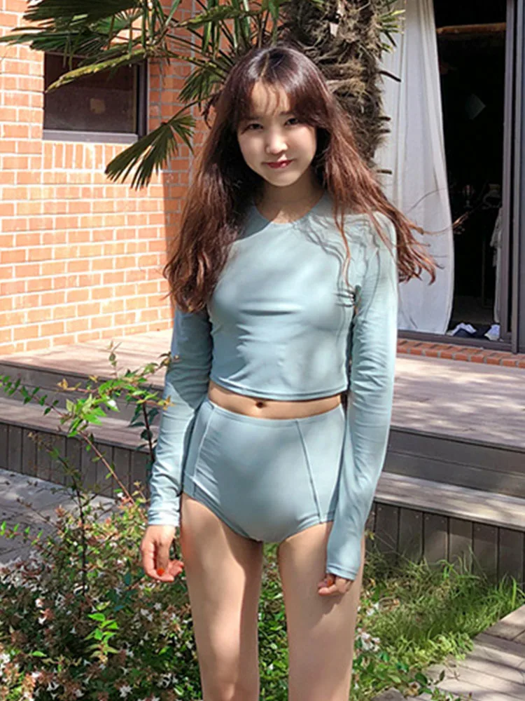 Женский костюм для серфинга из двух предметов сексуальный топ с открытыми