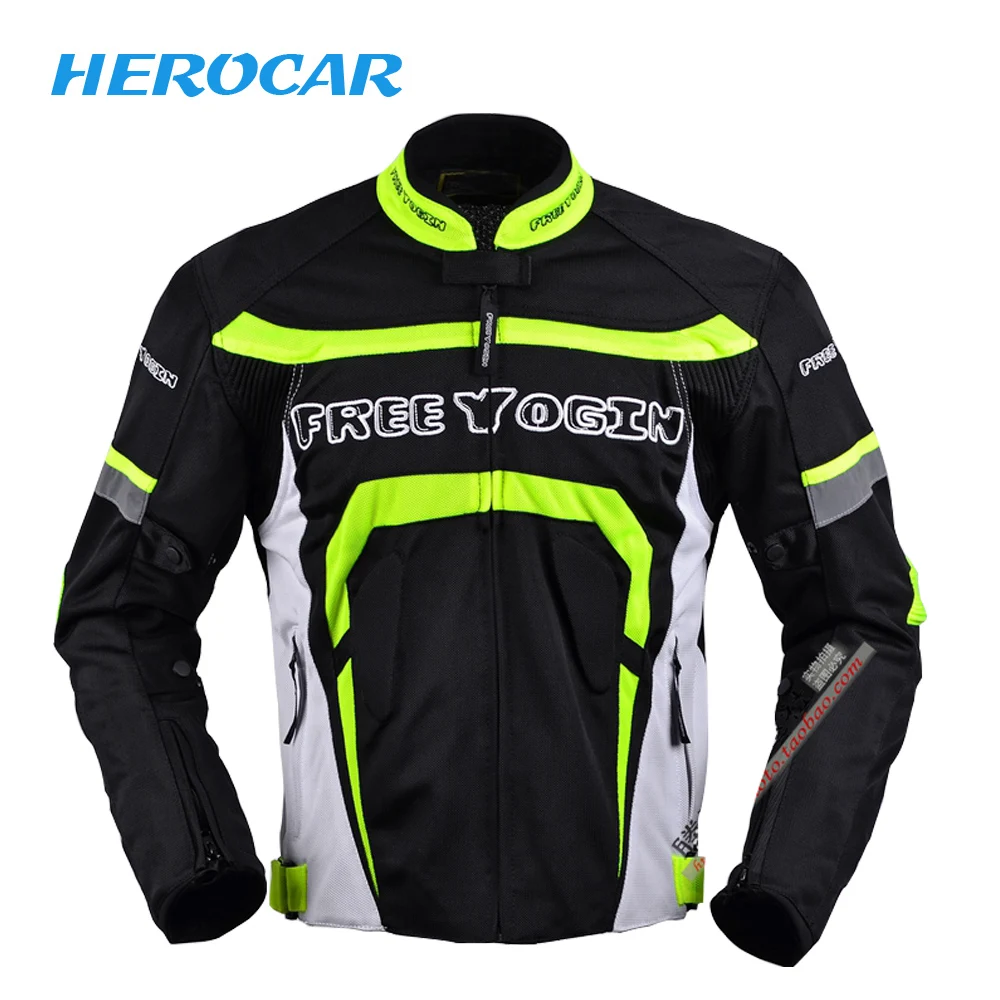 Fluorescent 607 Новая мотоциклетная куртка, Мужская куртка Chaqueta Moto, летняя дышащая мотоциклетная куртка для мотокросса, байкерская куртка для верховой езды, мотоциклетная Броня - Цвет: Fluorescent 607