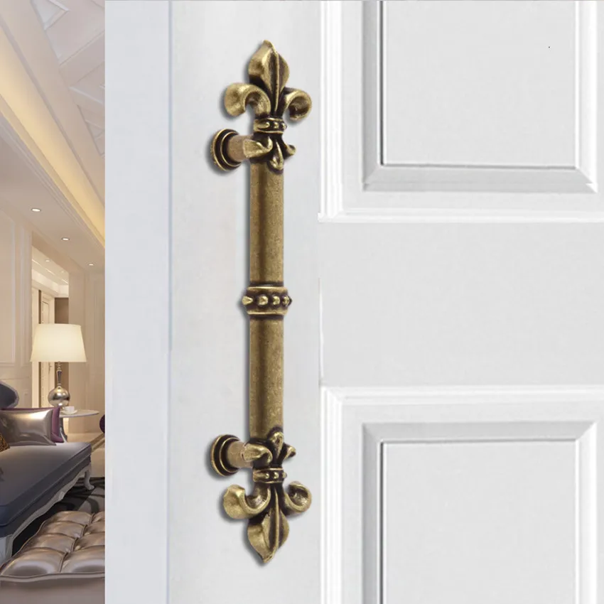 Ручки для мебели в стиле ретро rusic бронзовые дверные ручки кухонного шкафа