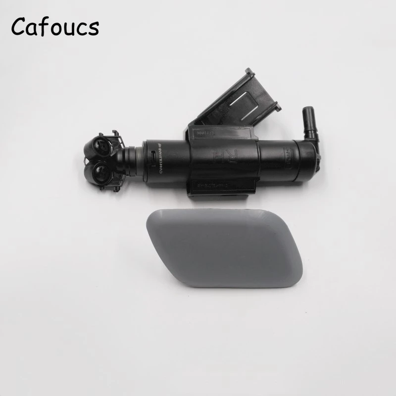 Cafoucs для Ford Kuga Escape 2013 передний бампер Омыватель фар насадка крышка налобный фонарь распылитель воды кронштейн