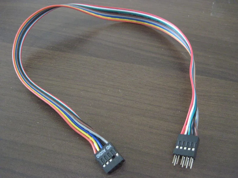 50 шт. Новая внутренняя материнская плата HD аудио 9pin кабель удлинитель для женщин