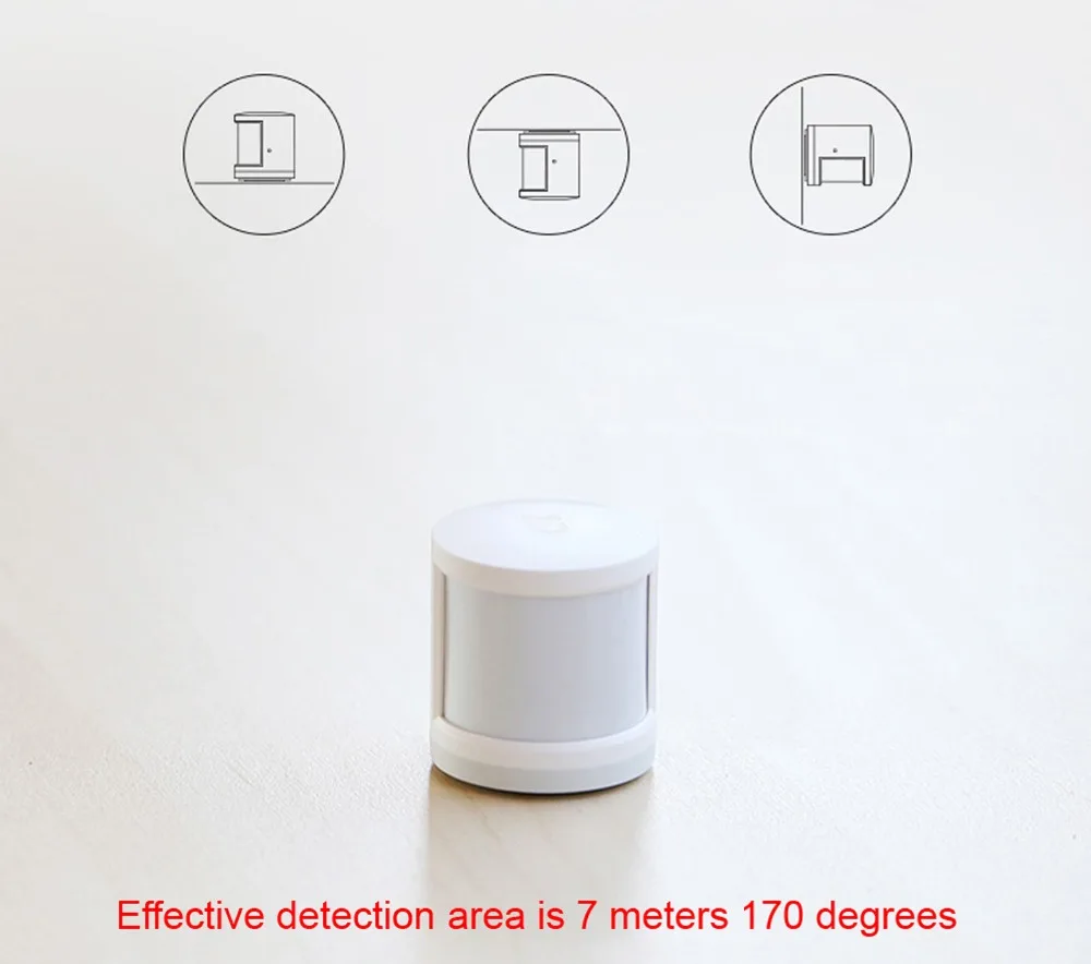 Xiaomi Mijia датчик человеческого тела умный датчик движения тела Zigbee подключение приложение Mihome через Android и IOS
