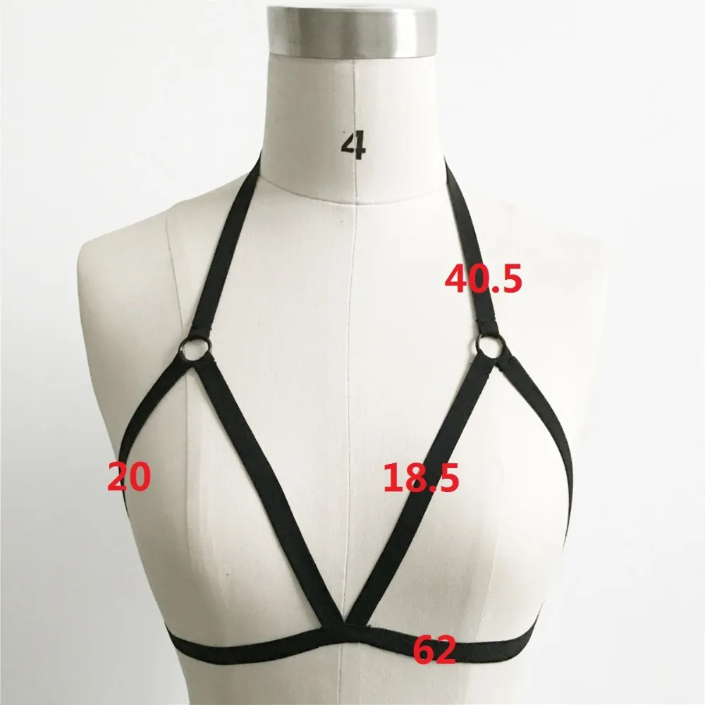 sexy lingerie bandag Женский сексуальный боди с круглым вырезом, топы с длинными рукавами для женщин, одежда, сексуальный тонкий короткий хлопковый трикотажный облегающий черный комбинезон - Цвет: sexy lingerie bandag