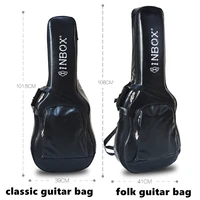 High Quality Leather Guitar Bag for Acoustic/ Classic / Folk / Electric Guitar Bag Bass Guitar bag Guitar Accessories Parts