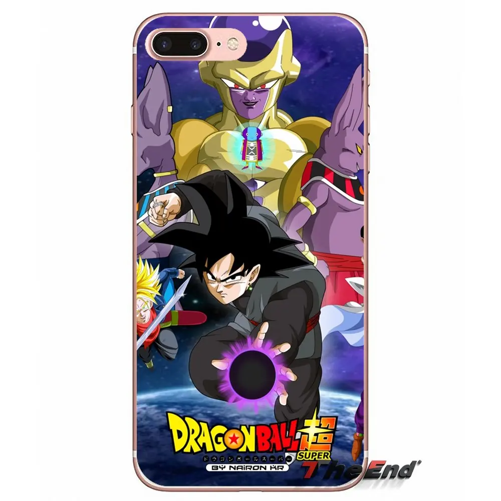 Для Apple iPhone X 4 4S 5 5S SE 5C 6 6s 7 8 плюс Dragon Ball Супер z плакат мягкий прозрачный чехол |