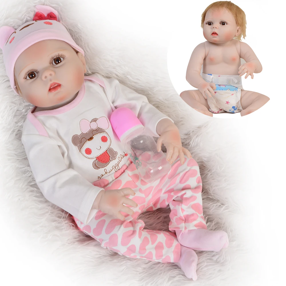 

Кукла Reborn, силиконовая, 23 дюйма, 57 см
